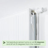 SpeedComfort Radiator Fan Extension Set White, imported from the UK