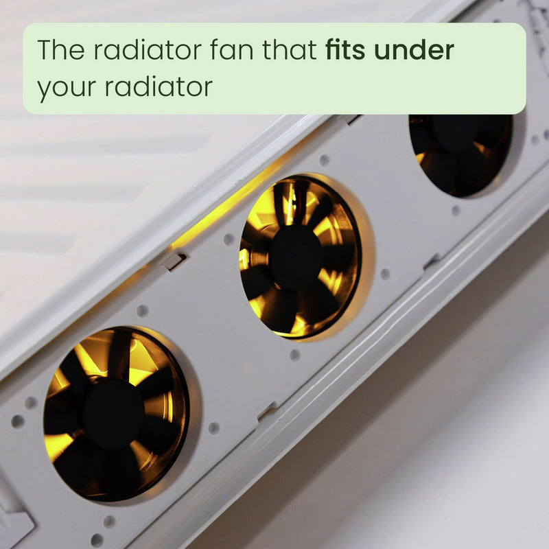 SpeedComfort Radiator Fan Extension Set White, imported from the UK