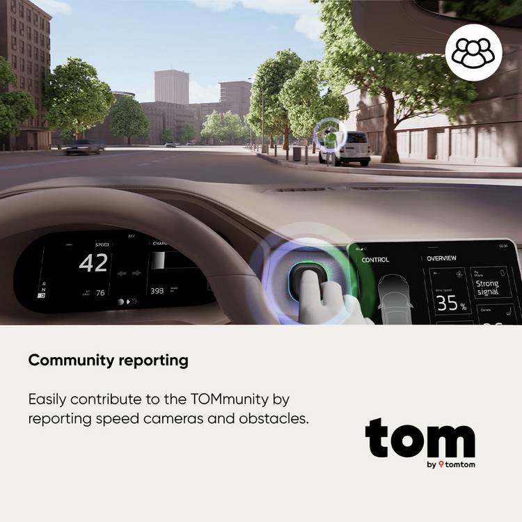 TomTom Road Alert Assistant compact device (British brand)