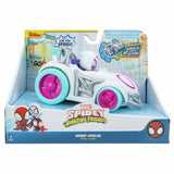 Jazwares Spidey Webbed Wheelies pull-back car, UK version