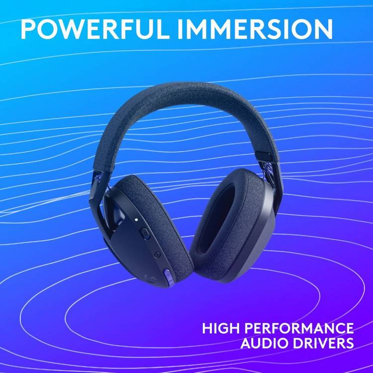 Logitech G321 LIGHTSPEED wireless gaming headset black, imported from the UK