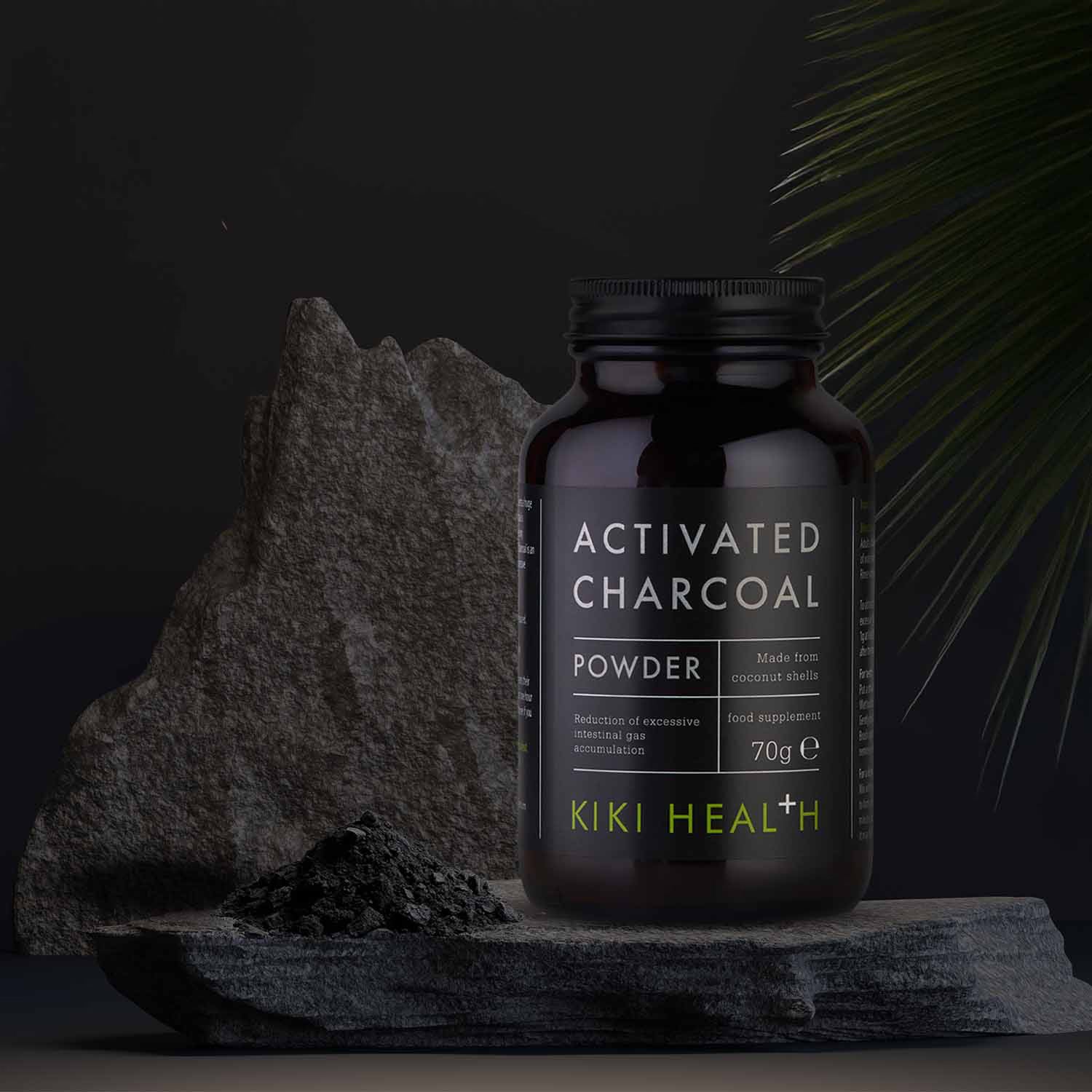 Activated charcoal powder 70g food grade, imported from the UK