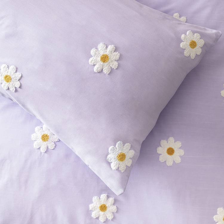 Argos Home Kids Tufted Daisy Bedding Set Toddler, imported from the UK