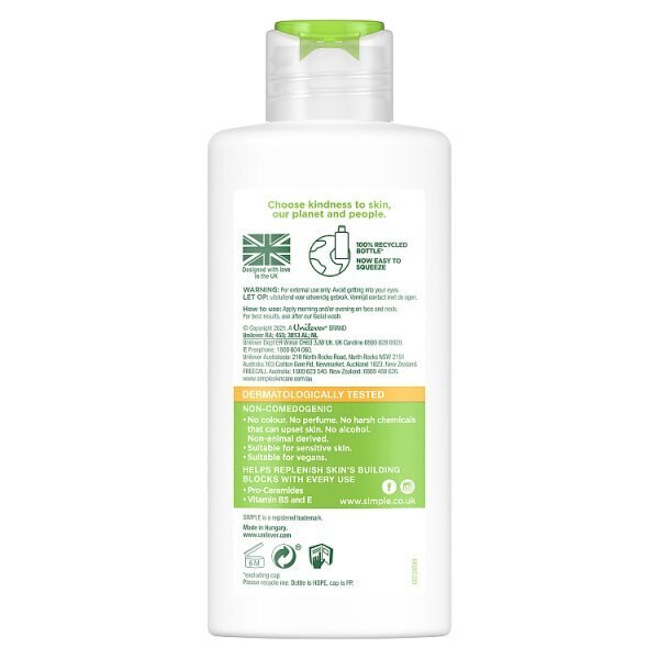 Simple Kind to Skin Protecting Light Moisturiser SPF15 125ml GOODS Superdrug   