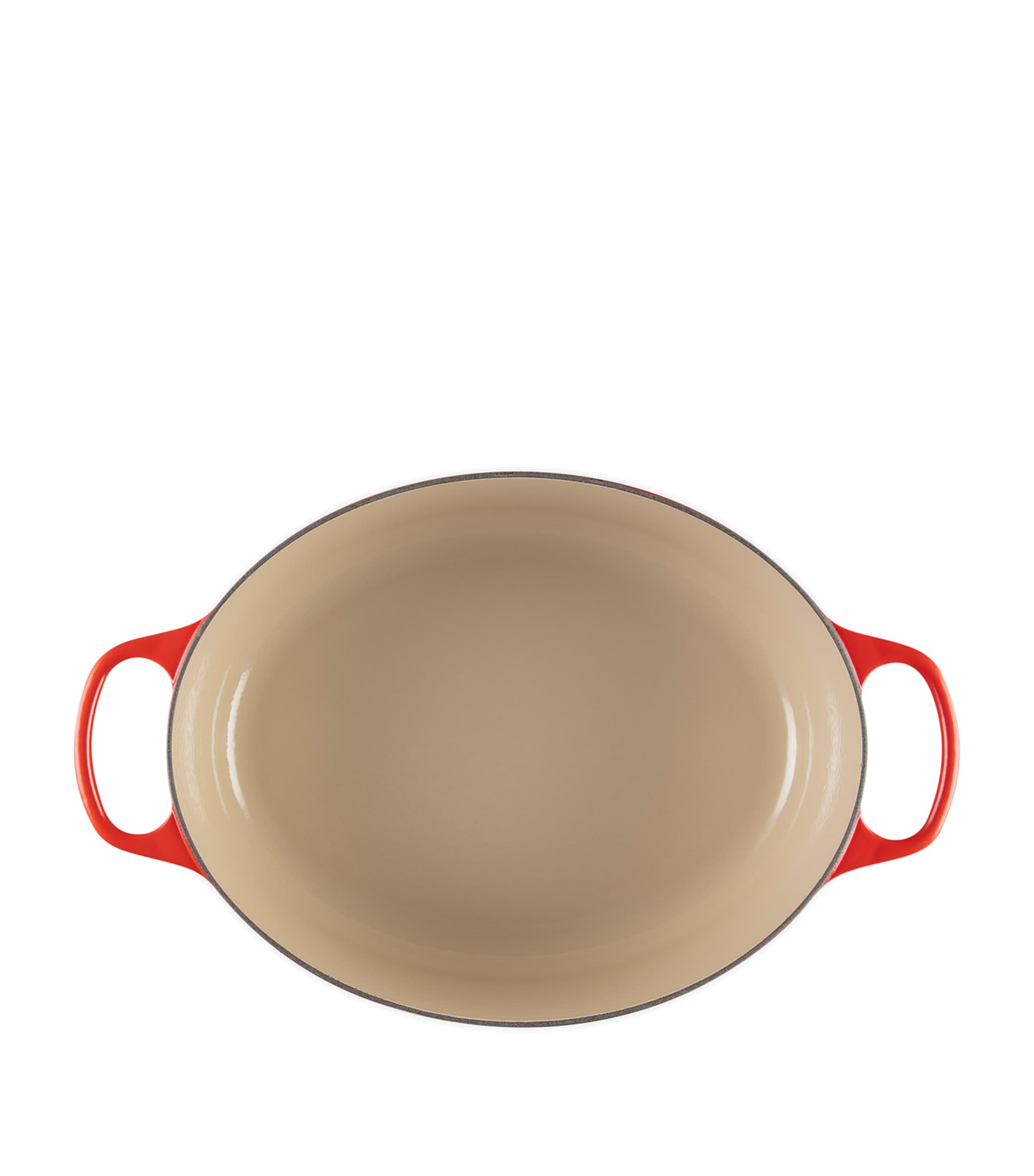 Le Creuset oval cast iron casserole dish 35cm, UK version