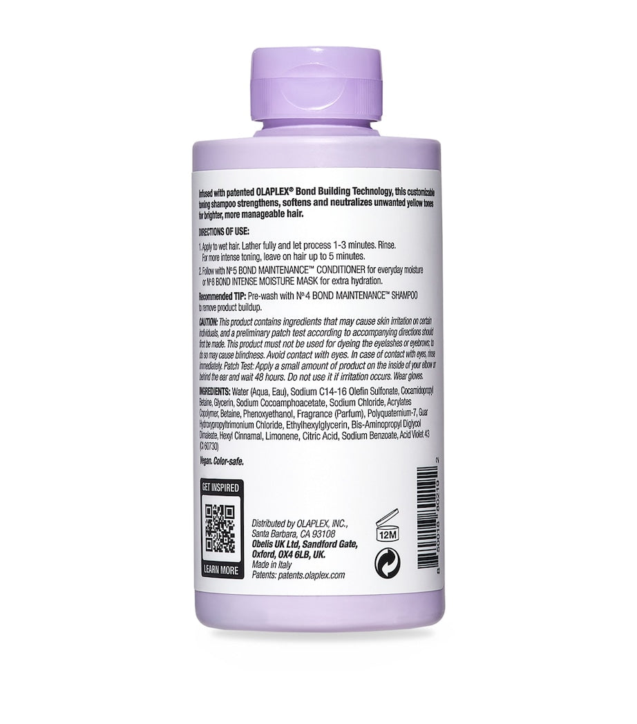 Olaplex Blonde Enhancer Toning Shampoo 250ml, imported from the UK
