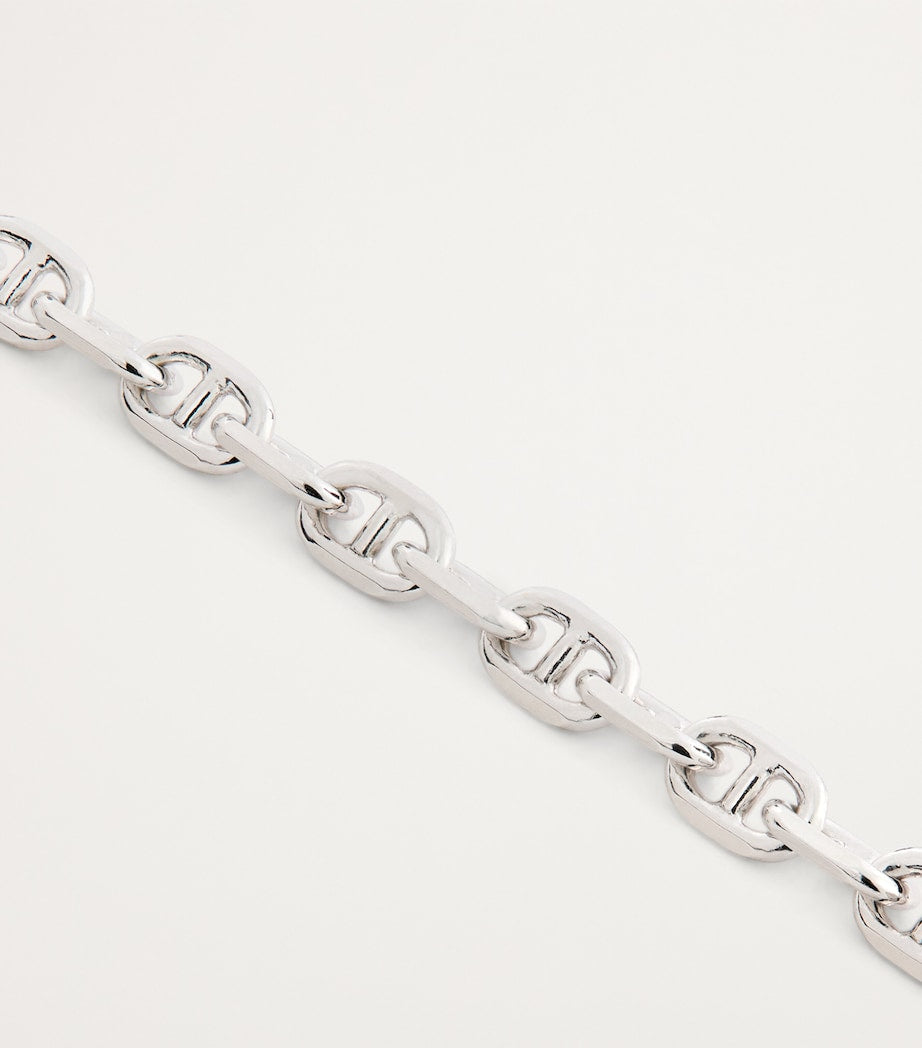 Tom Wood sterling silver cable bracelet - British product