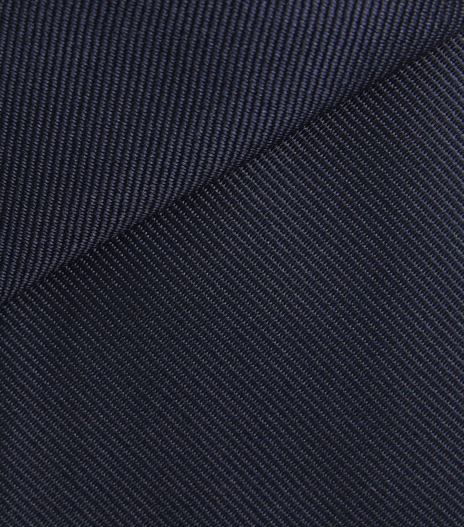 Isaia silke vevd slips 6cm - Britisk produkt