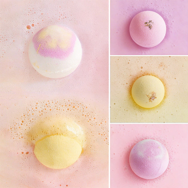 Livingandhome mixed fragrance bath bombs 12 pack, imported from the UK