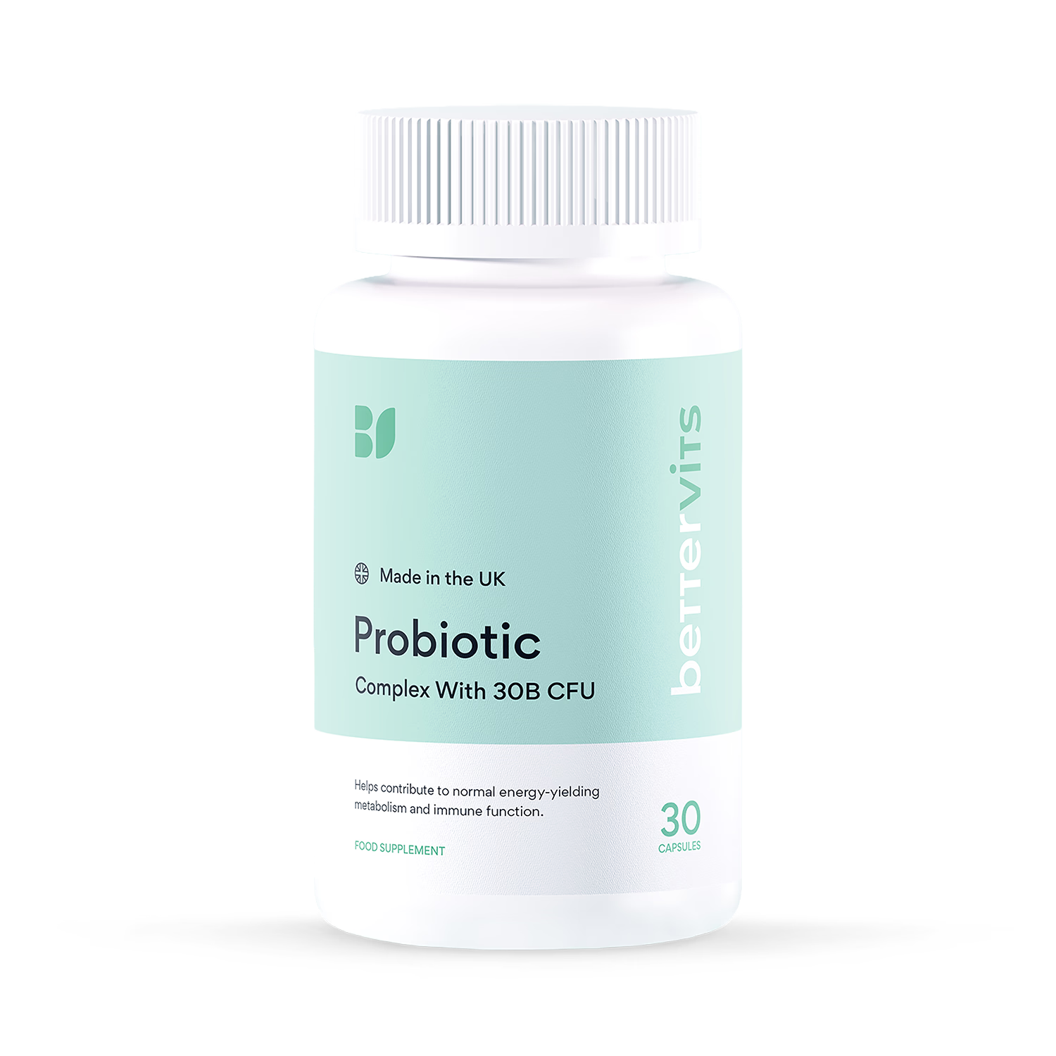 Bettervits probiotic complex 30B CFU 30 capsules, UK version