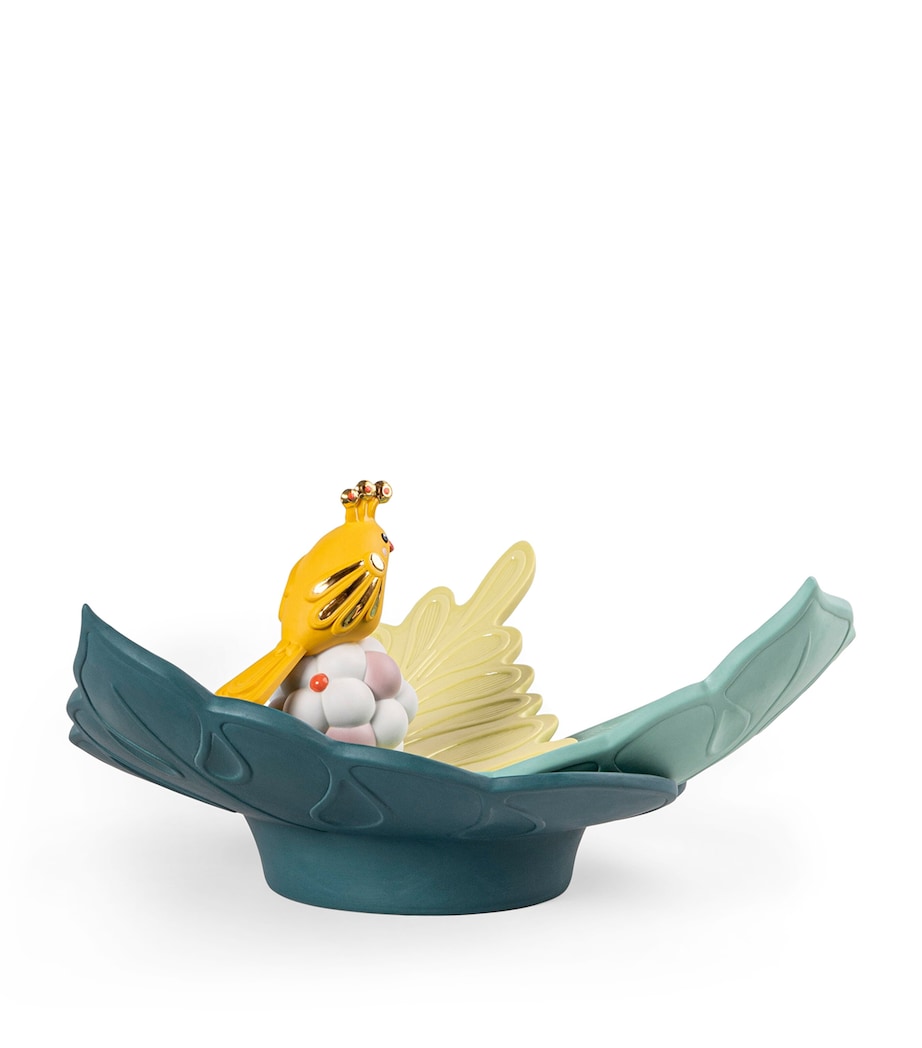 Lladró Utopical porcelain centrepiece 42cm - British product