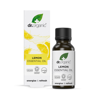 Holland & Barrett Dr Organic Lemon Pure Essential Oil Aromatherapy 10ml- Buy online at McGrocer