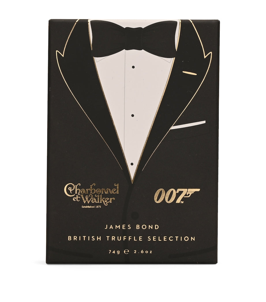 Charbonnel et Walker James Bond Tuxedo chocolate truffle selection 74g - British product