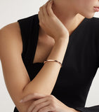 Graff rose gold bangle, 4mm width (British brand)