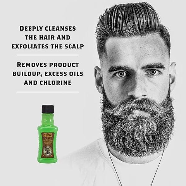 Reuzel Scrub Shampoo Deep Clean Detox 1000ml, UK version