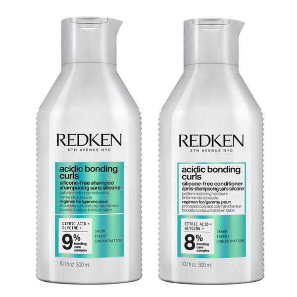 Redken Acidic Bonding Curls Duo hair care, imported from the UK