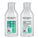 Redken Acidic Bonding Curls Duo hair care, imported from the UK