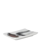 Fornasetti rectangular porcelain ashtray with whimsical design - British product