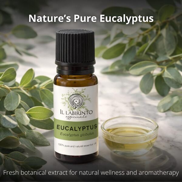 Il Labirinto Officinale eucalyptus essential oil organic farm - British product