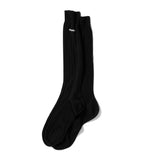 Miu Miu silk-blend logo socks, designer fashion - British product