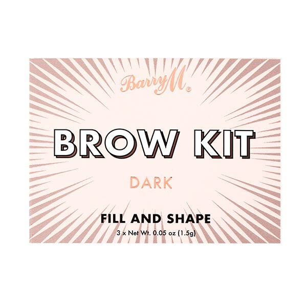 Barry M Fill & Shape Brow Kit - Dark GOODS Superdrug   