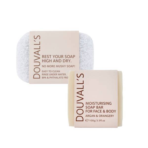 Douvalls Eco Soap Lover Set (100g soap & soap saver) GOODS Superdrug   