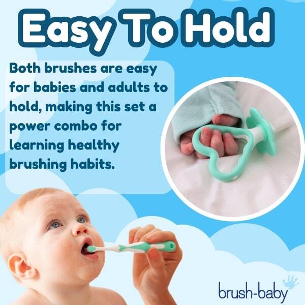 Brush Baby FirstBrush FirstTeether baby teether set, UK version