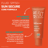 SVR SPF50+ hydrating face sunscreen fluid 50ml (British brand)