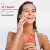 SVR SPF50+ hydrating face sunscreen fluid 50ml (British brand)