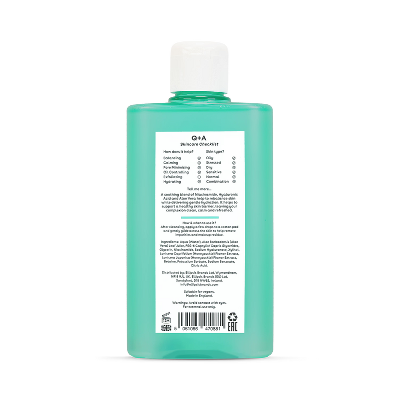 Q+A Niacinamide Daily Toner 150ml - British product