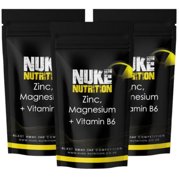 Nuke Nutrition Zinc,Magnesium + Vitamin B6 -180ct GOODS Superdrug   