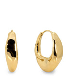 Monica Vinader Antica hoop earrings 18kt gold vermeil (British brand)
