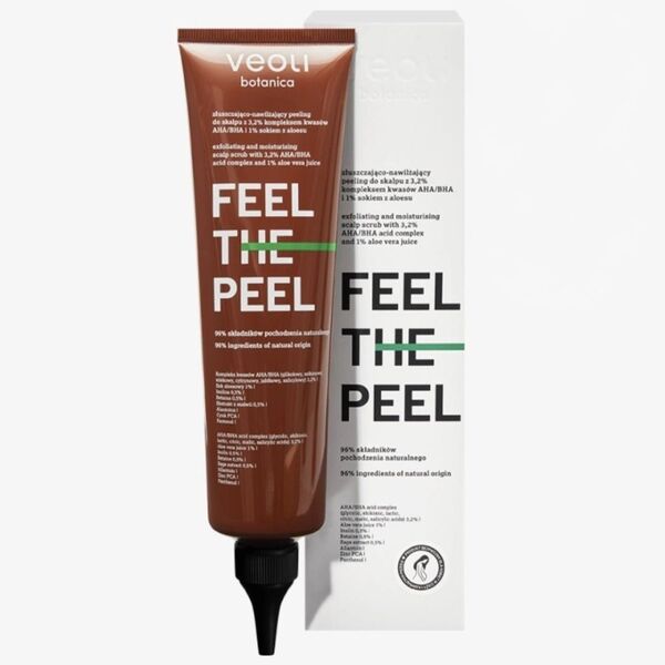 Veoli Botanica FEEL THE PEEL scalp scrub 150ml, imported from the UK