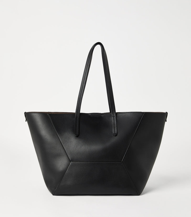 Brunello Cucinelli calfskin BC Duo tote bag, UK version