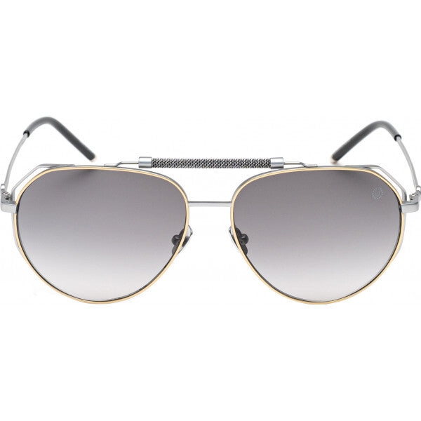 Belstaff Legend 60 grey sunglasses with titanium frame, UK version