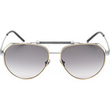 Belstaff Legend 60 grey sunglasses with titanium frame, UK version