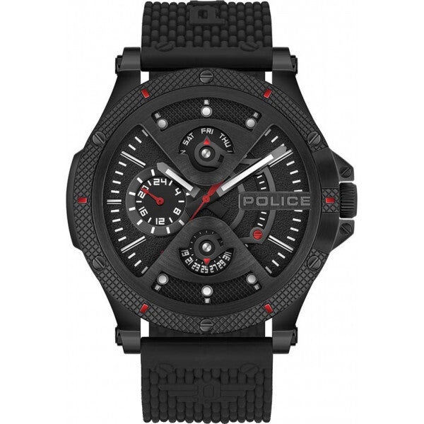 Police Surigao watch and strap gift set, imported from the UK