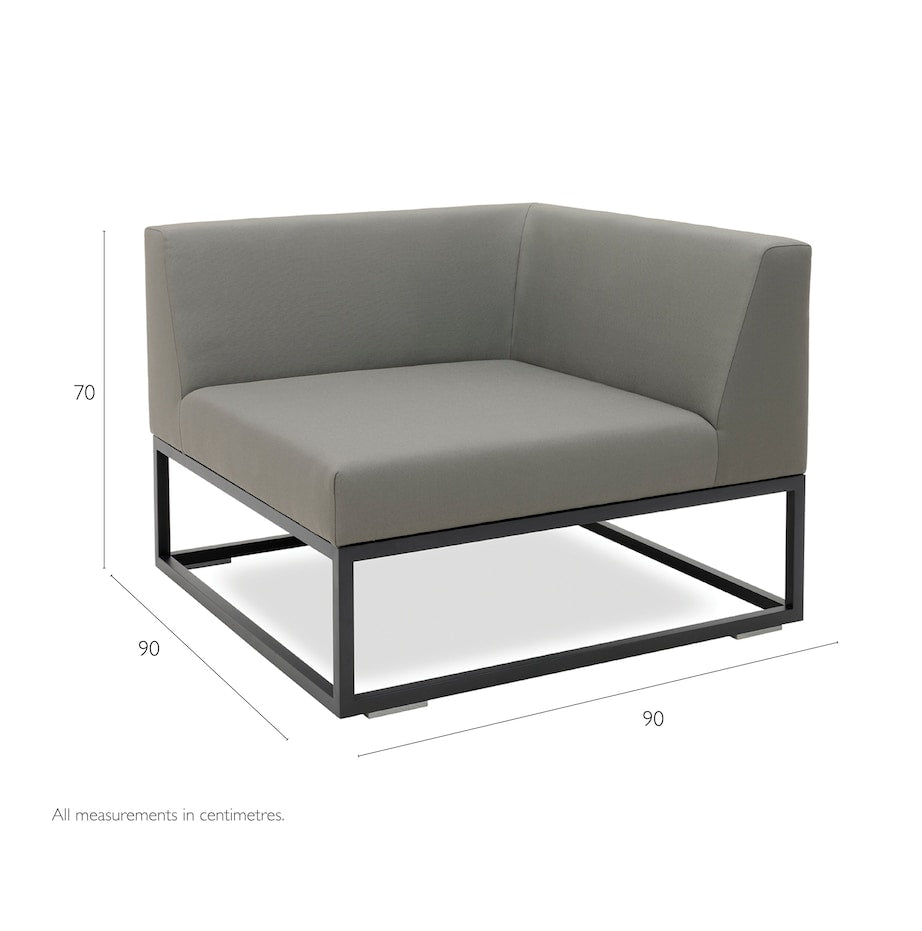 Indian Ocean Latitude Module outdoor lounge chair, UK version