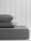 Purple Blackberry Cotton Rich Deep Fitted Bed Sheet