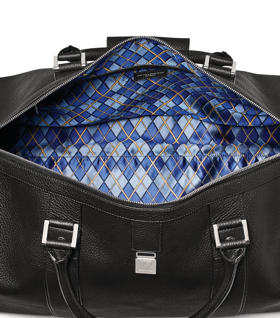 Aspinal of London leather Boston holdall, UK version