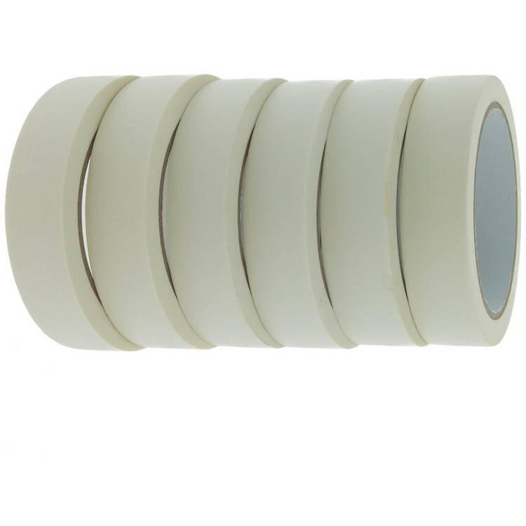 Coral Essential Masking Tape pack of 6, UK version