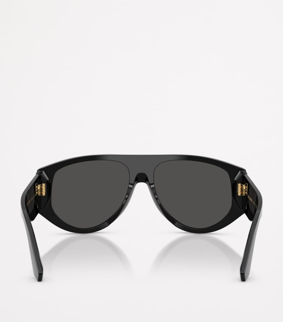 Dolce&Gabbana pilot sunglasses oversized acetate - British product