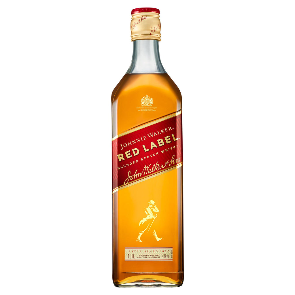 Johnnie Walker Red Label Blended Scotch Whisky 1L