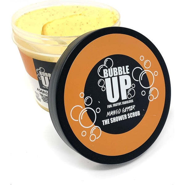 Bubble Up Mango Getter shower scrub 350g (British brand)