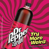 Dr Pepper Zero Sugar Cola 2 Litre Bottle - British product