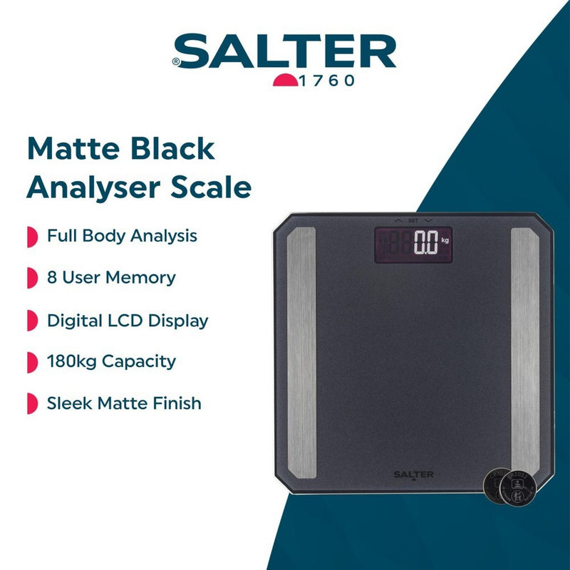 Salter digital analyser bathroom scale - British product