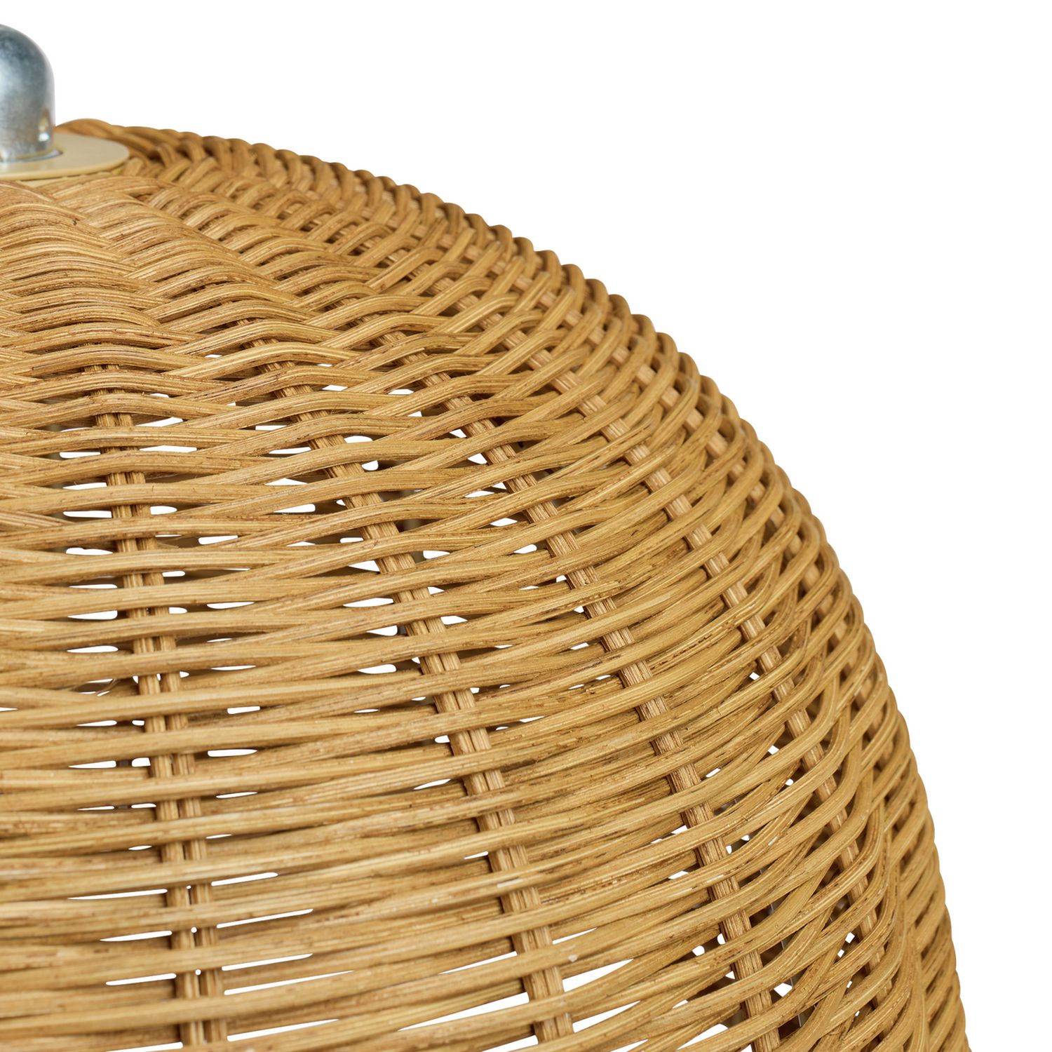 Habitat rattan scallop lampshade 35cm - British product