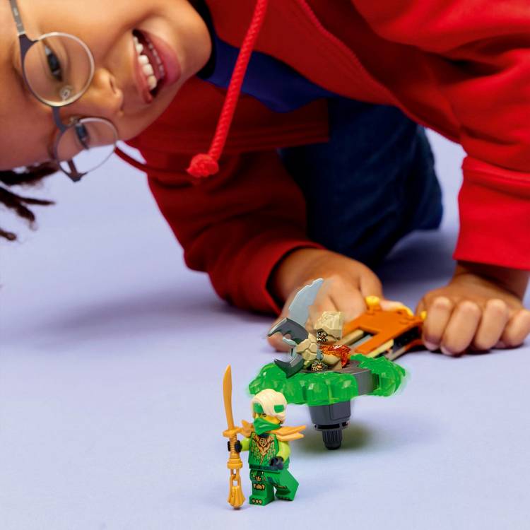 LEGO Ninjago spinner battle toy Lloyd and Earth Monster (British brand)