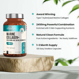 VitaBright Marine Collagen Complex 120 capsules - British product