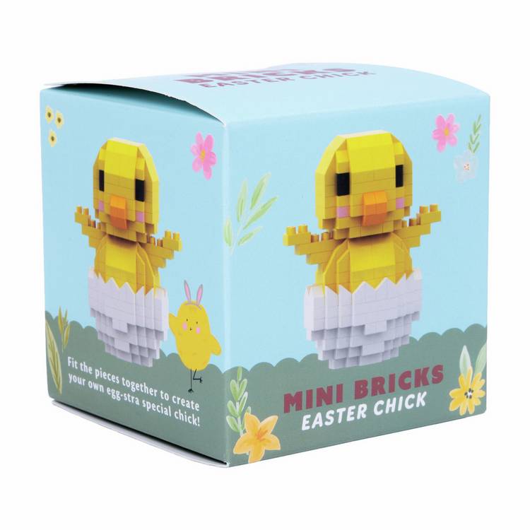 Professor Puzzle Easter Chick mini bricks, UK version
